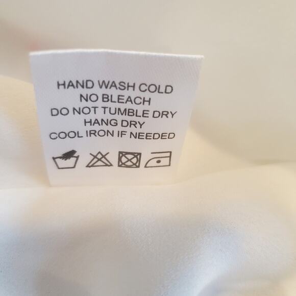 EUC Revolve Lovers + Friends White Multicolored Floral Halter Maxi Dress Sz M - Picture 12 of 12